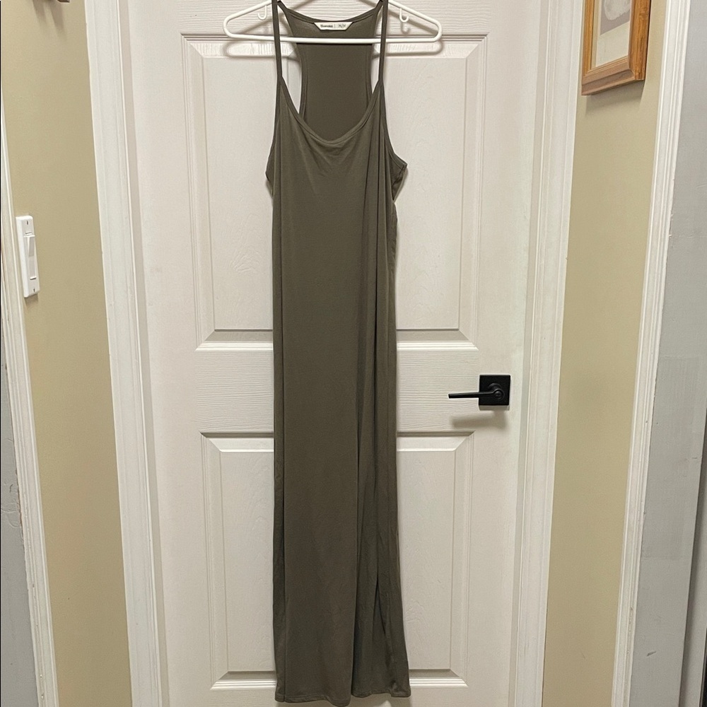 Bluenotes | Khaki Green | Racerback | Maxi Dress | Size M